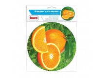 Коврик для мыши BURO BU-T600/39 mini (Апельсин) [30.05.24], шт