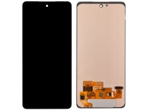 Дисплей для Samsung Galaxy A52/A52 5G/A52s 5G (A525F/A526B/A528B) в сборе с тачскрином Черный - (OLED) (Small Size)