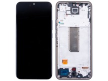 Дисплей для Samsung Galaxy A34 5G (A346B) модуль с рамкой Черный - (OLED) (Small Size)