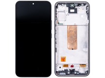 Дисплей для Samsung Galaxy A54 5G (A546E) модуль с рамкой Черный - (OLED) (Full Size)