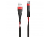 Кабель USB - micro USB - U39 (повр. уп) 120см 2,4A  (red/black) (223633)