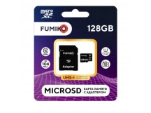 128Gb карта памяти FUMIKO microSDXC + SD адаптер class10 UHS-1