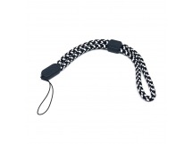 Шнурок - на руку текстильный (black/white) (231978)