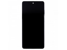 Дисплей для Samsung Galaxy A72 (A725F) модуль с рамкой Черный - (OLED) (Full Size)