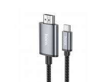 Кабель HOCO UA27 Type-C to HDMI (черный) 2м