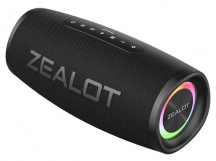 Колонка беспроводная ZEALOT S56 40W, (USB,FM,TF card)  цвет черный