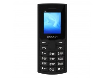 Мобильный телефон MAXVI C40 Black (1,77"/0,3МП/600mAh)