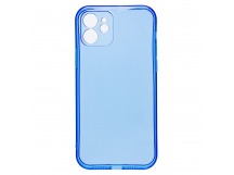 Чехол-накладка - SC344 для "Apple iPhone 12" (transparent/blue) (232060)