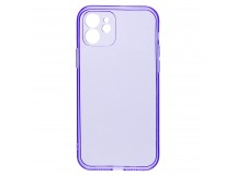Чехол-накладка - SC344 для "Apple iPhone 12" (transparent/violet) (232059)