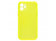 Чехол-накладка - SC344 для "Apple iPhone 12" (transparent/yellow) (232056)