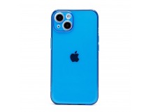 Чехол-накладка - SC344 для "Apple iPhone 13" (transparent/blue) (232045)