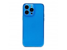 Чехол-накладка - SC344 для "Apple iPhone 14 Pro Max" (transparent/blue) (232020)