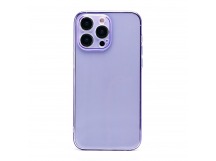 Чехол-накладка - SC344 для "Apple iPhone 14 Pro Max" (transparent/violet) (232019)