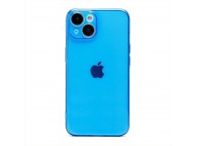 Чехол-накладка - SC344 для "Apple iPhone 14" (transparent/blue) (232030)