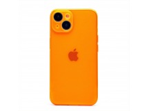 Чехол-накладка - SC344 для "Apple iPhone 14" (transparent/orange) (232027)