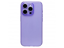 Чехол-накладка - SC344 для "Apple iPhone 15 Pro" (transparent/violet) (232009)