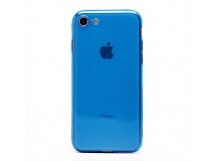 Чехол-накладка - SC344 для "Apple iPhone 7/8/SE 2022" (transparent/blue) (232075)