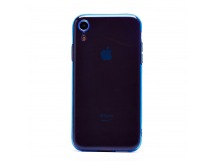 Чехол-накладка - SC344 для "Apple iPhone XR" (transparent/blue) (232070)
