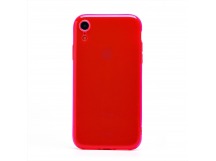 Чехол-накладка - SC344 для "Apple iPhone XR" (transparent/pink) (232068)