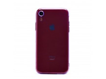 Чехол-накладка - SC344 для "Apple iPhone XR" (transparent/violet) (232069)
