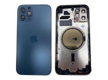 Корпус iPhone 12 Pro (Оригинал 100% Снятый) Синий (Без комплекта)