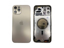 Корпус iPhone 12 Pro Max (Оригинал 100% Снятый) Золото (Без комплекта)