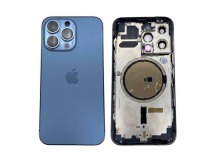 Корпус iPhone 13 Pro (Оригинал 100% Снятый) Голубой (Без комплекта)