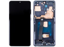 Дисплей для Samsung Galaxy S20 Ultra (G988B) модуль с рамкой Черный - (In-Cell)