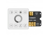 RoRi A2 контроллер 1-канальный, настенная сенсорная панель, 2.4 ГГц, IP20, белый, шт