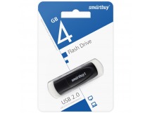 USB-флеш (USB 2.0) 4GB SmartBuy Scout Черный