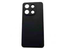 Чехол Xiaomi Redmi Note 13 4G (2024) Силикон Матовый Черный