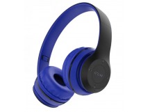 Bluetooth-наушники полноразмерные Borofone BO4 Charming rhyme (повр. уп.) (blue) (216642)