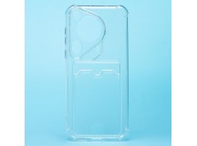 Чехол-накладка - SC278 с картхолдером для "Huawei Pura 70 Ultra Global" (transparent) (232869)