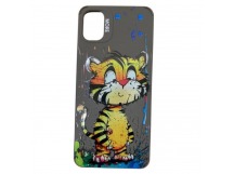 Чехол Samsung A05 (2023) Креатив Тигренок Серый