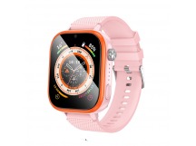 Детские смарт-часы HOCO Y101 4G GPS (розовый)