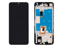 Дисплей для Huawei Honor X7a/ X7a Plus в рамке + тачскрин (черный) 100%