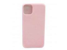 Чехол iPhone 11 Pro Max Silicone Case №06 с Лого в упаковке Розовая пудра