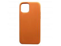 Чехол iPhone 11 Pro Silicone Case №56 с Лого в упаковке Светло-Оранжевый