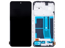 Дисплей для Xiaomi Redmi Note 12S (23030RAC7Y) модуль с рамкой Черный - (OLED)