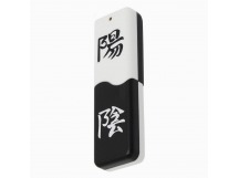 Флэш накопитель USB  8 Гб Qumo ИНЬ&ЯН .. (white/black) (60466)