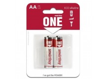 Батарейка AA LR6 Smartbuy Alkaline 1.5V (2 шт. в блистере)