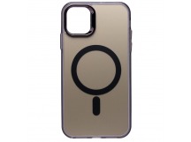 Чехол-накладка - SM025 SafeMag для "Apple iPhone 12/iPhone 12 Pro" (black) (232134)