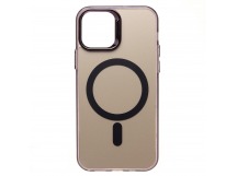 Чехол-накладка - SM025 SafeMag для "Apple iPhone 12/iPhone 12 Pro" (black) (232134)