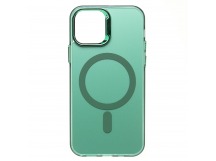 Чехол-накладка - SM025 SafeMag для "Apple iPhone 12/iPhone 12 Pro" (green) (232133)