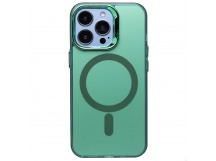 Чехол-накладка - SM025 SafeMag для "Apple iPhone 13 Pro" (green) (232121)