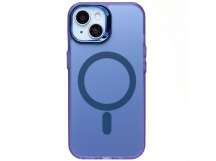 Чехол-накладка - SM025 SafeMag для "Apple iPhone 14/iPhone 13" (blue) (232108)