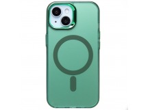 Чехол-накладка - SM025 SafeMag для "Apple iPhone 14/iPhone 13" (green) (232109)