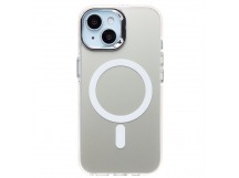 Чехол-накладка - SM025 SafeMag для "Apple iPhone 15" (white) (232093)