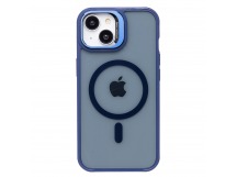 Чехол-накладка - SM026 SafeMag для "Apple iPhone 13/iPhone 14" (dark blue) (232177)