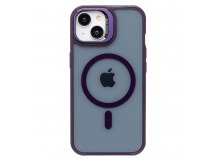 Чехол-накладка - SM026 SafeMag для "Apple iPhone 13/iPhone 14" (dark violet) (232174)